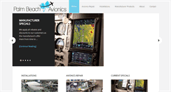Desktop Screenshot of palmbeachavionics.com